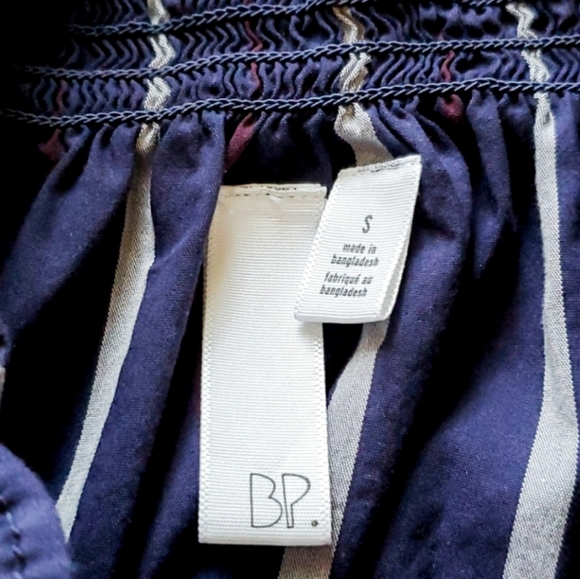 BP. Stripe Off The Shoulder Top - Picture 9 of 10